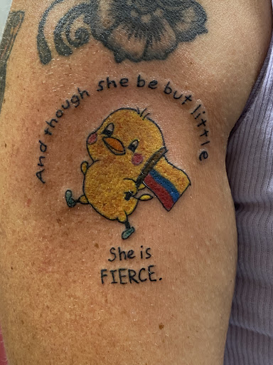 Explore unique tattoo ideas for females, creative tattoo ideas in Franklin, available at Hellcat Tattoo Franklin