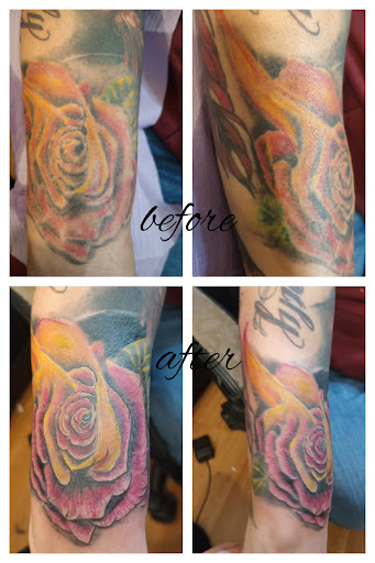 Explore rattlesnake tattoo ideas, creative tattoo ideas in Berwick, available at Art3s