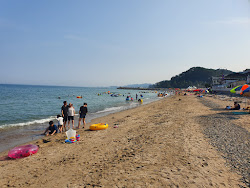 Foto van Imrang Beach met hoog niveau van netheid