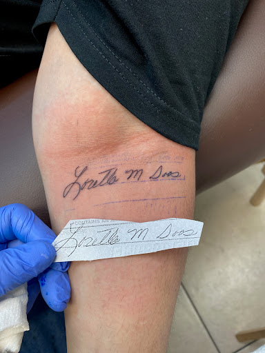 Explore wrist wrap tattoo ideas, creative tattoo ideas in Mesa, available at Ranger Tattoo & Piercing