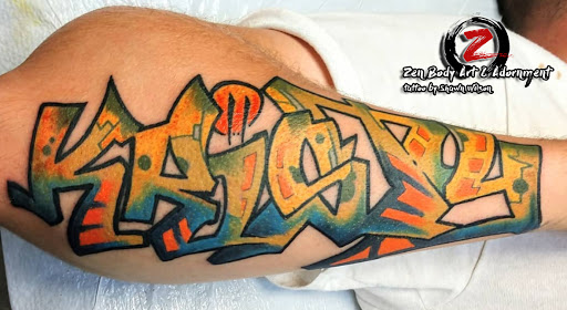 Explore terrifier tattoo ideas, creative tattoo ideas in League City, available at Zen Body Art & Adornment Tattoo Shop
