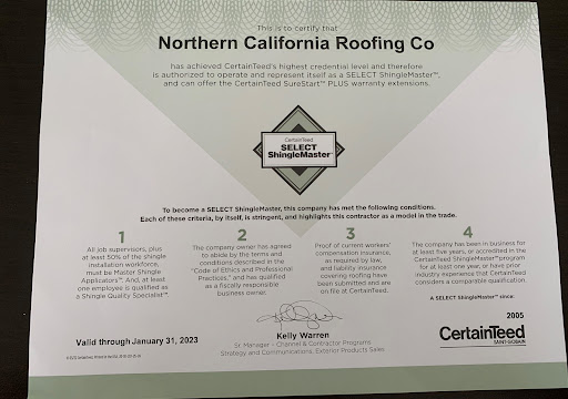 Roofing Contractor «Northern California Roofing Co.», reviews and photos, 859 Cotting Ct, Vacaville, CA 95688, USA
