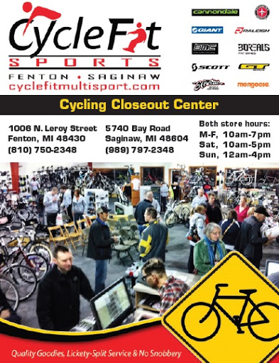 Bicycle Store «Cyclefit Sports», reviews and photos, 1006 N Leroy St, Fenton, MI 48430, USA