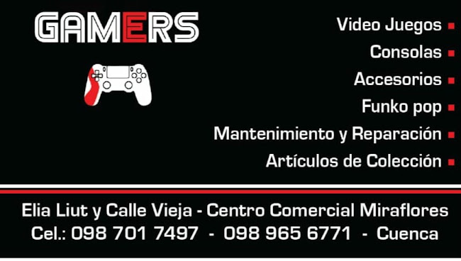 Gamers Cuenca - Tienda
