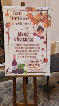 Nonna Lilia Trattoria Tipica Salentina à Galatina carte