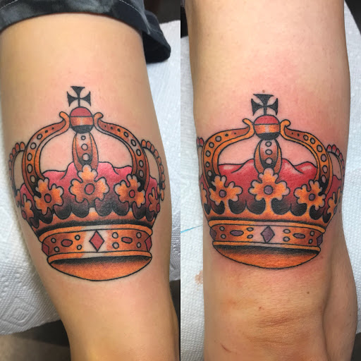 Explore mens simple tattoo ideas, creative tattoo ideas in Kearney, available at Bread N Butter Tattoo