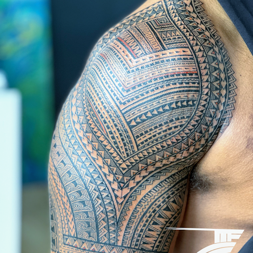 Explore broken heart tattoo ideas for guys, creative tattoo ideas in Tampa, available at Sacred Tatau