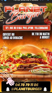 Aliment-réconfort du Restauration rapide Planet' Burger à Villeurbanne - n°10