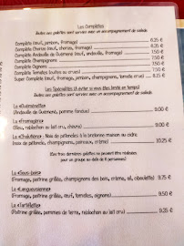 Menu du La Guérande Charner à Saint-Brieuc