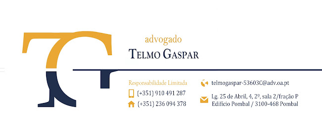Telmo Gaspar - ADVOGADO - Pombal