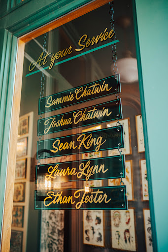 Explore ankle chain tattoo ideas, creative tattoo ideas in Muncie, available at Fox & Sparrow Tattoo