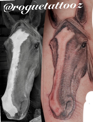 Explore albanian tattoo ideas, creative tattoo ideas in Bristol, available at Rogue Tattoos