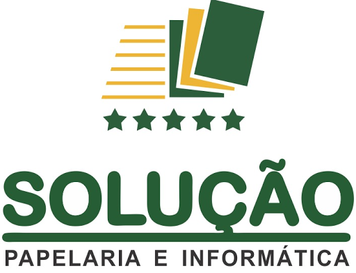 Logo da empresa - Solução Papelaria e Informática