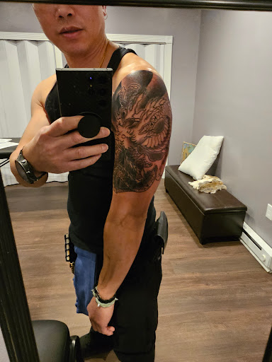 Explore nerdy tattoo ideas, creative tattoo ideas in Montgomery, available at 2Tone Tattoo