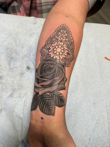 Explore sound wave tattoo ideas, creative tattoo ideas in Norco, available at Live Canvas Tattoo Parlour