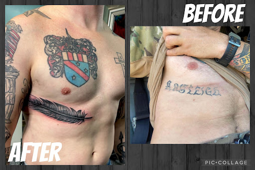 Explore black sheep tattoo ideas, creative tattoo ideas in Meridian, available at Creative Pain Tattoo Studio