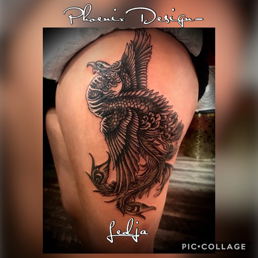 Explore possum tattoo ideas, creative tattoo ideas in New York, available at Redink Tattoo Studio