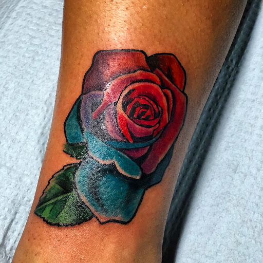 Explore female arm sleeve tattoo ideas, creative tattoo ideas in Atlanta, available at Camp Creek Body Art & Laser