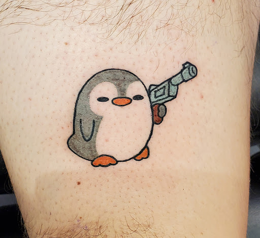 Explore record tattoo ideas, creative tattoo ideas in Tempe, available at Club Tattoo