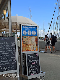 Restaurant de spécialités à base de poisson-pêcheur Le Bistro de la mer à Saint-Georges-d'Oléron (le menu)