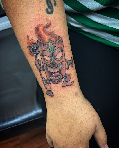 Explore sad tattoo ideas, creative tattoo ideas in Titusville, available at Titusville Tattoo Shop & Piercing Studio