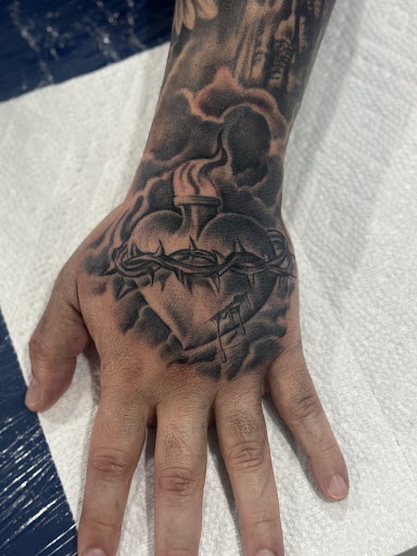 Explore group tattoo ideas for 4, creative tattoo ideas in Derby, available at Greyscale Tattoo