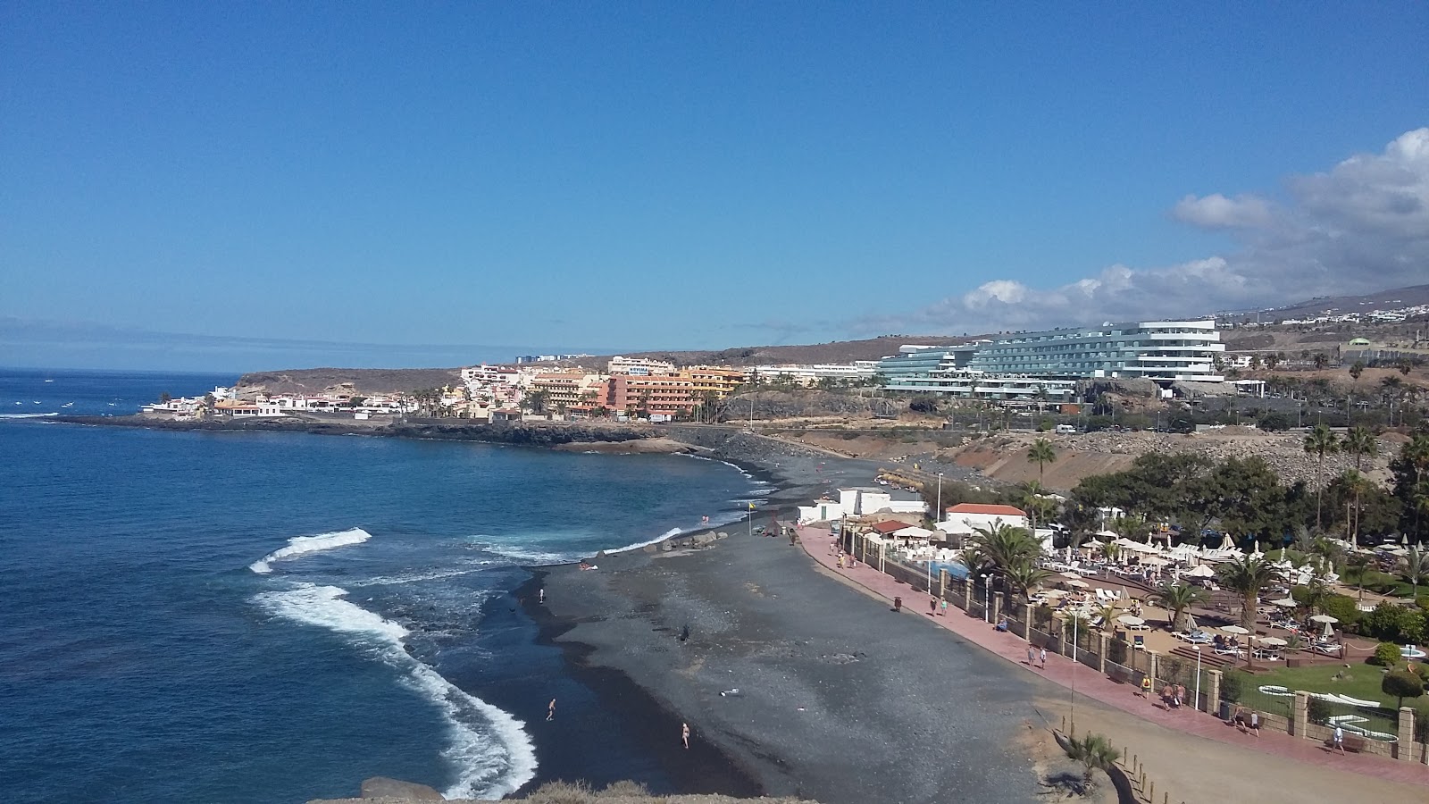 Foto af Playa del Veril faciliteter område