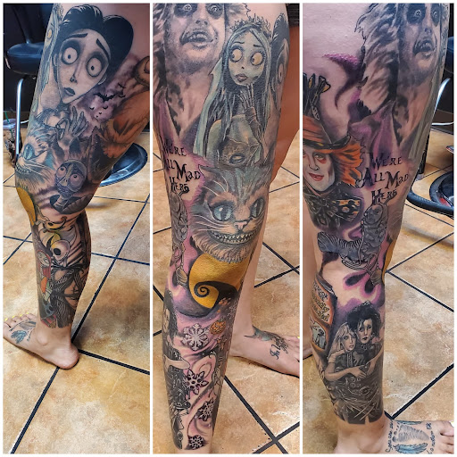 Explore pectoral tattoo ideas, creative tattoo ideas in Round Rock, available at Legacy Tattoos & Piercing