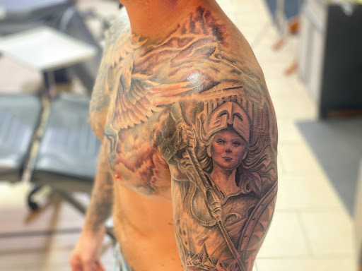 Explore dreamcatcher tattoo ideas, creative tattoo ideas in Sarasota, available at SEVEN SINS Tattoo Studio