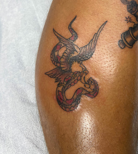Explore small puerto rico tattoo ideas, creative tattoo ideas in El Paso, available at American Tattoo Society of Ft Bliss