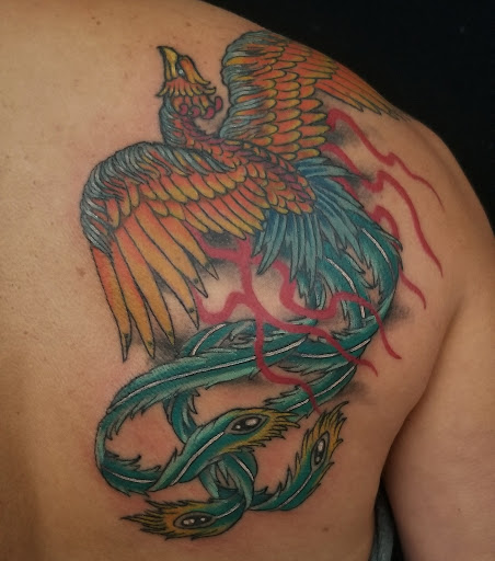 Explore cool half sleeve tattoo ideas, creative tattoo ideas in Miami, available at Green Machine Tattoos & Body Piercing