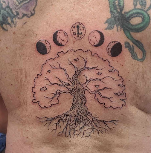 Explore aurora tattoo ideas, creative tattoo ideas in Salem, available at Outwest Tattoo and body piercing ,30 years of tattooing,only life time guarantee