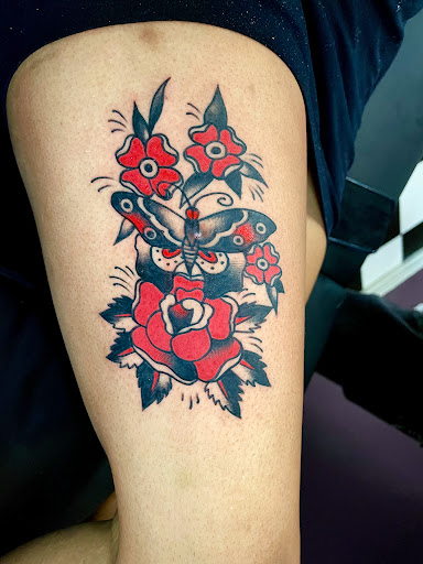 Explore amsterdam tattoo ideas, creative tattoo ideas in Georgetown, available at Iron Rite Tattoo South