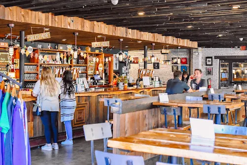 Craft beer at a brewery in Charlotte North Carolina