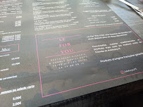 Le For You à Challes-les-Eaux menu