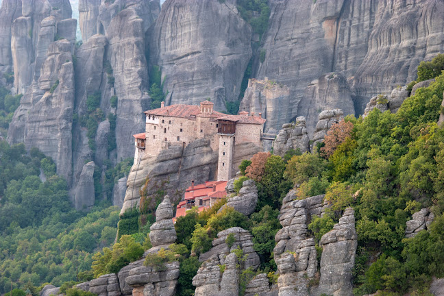 Ιερά Μονή Ρουσάνου - Αγίας Βαρβάρας - Μeteora