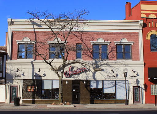 Ice Cream Shop «Sanders Chocolate & Ice Cream Shoppes - Wyandotte», reviews and photos, 3042 Biddle Ave, Wyandotte, MI 48192, USA