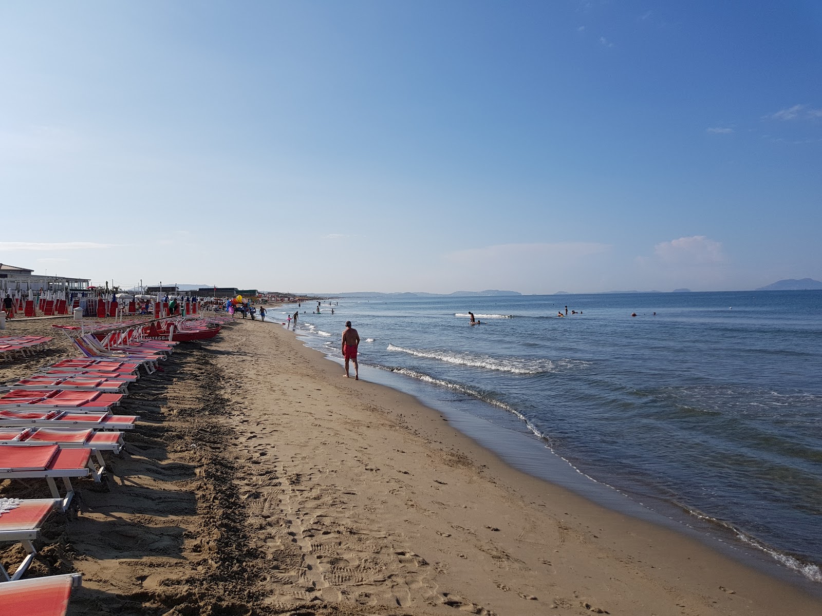 Foto af Ischitella beach med blåt vand overflade