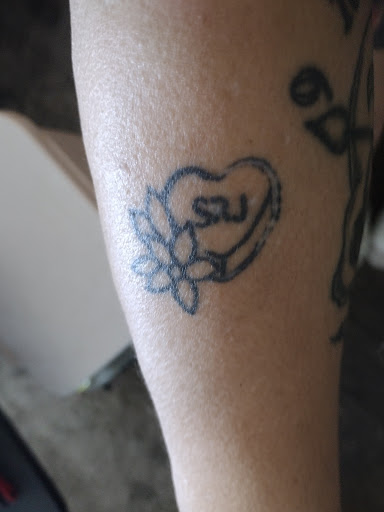 Explore male shoulder tattoo ideas, creative tattoo ideas in Emporia, available at Mauds Tattoo Company