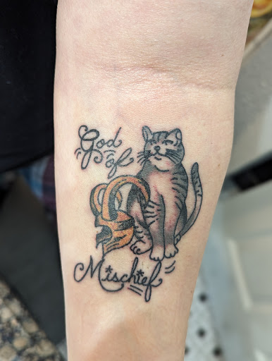 Explore horizon zero dawn tattoo ideas, creative tattoo ideas in Fall River, available at Fall River Tattoo Co