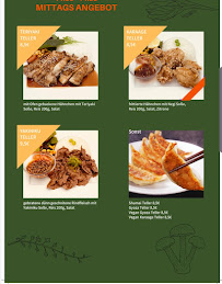 JEN Japanische Ramen Küche - JW Kollegen GmbH à Jena menu