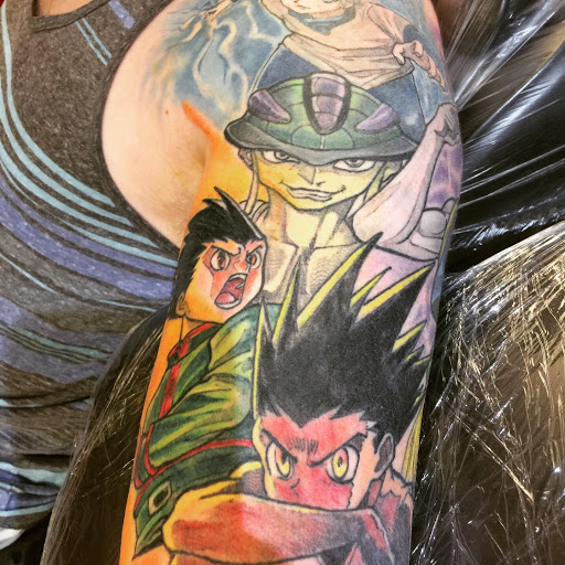 Explore evil tattoo ideas, creative tattoo ideas in Dover, available at Walls of Wonder Tattoo And Body Piercing