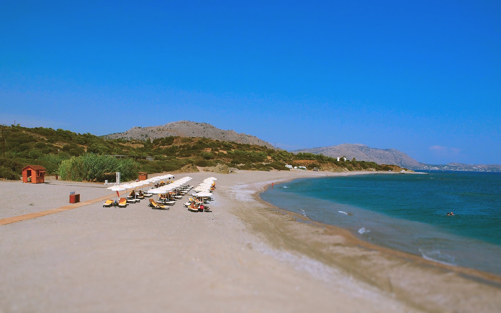 Foto di Spiaggia del Castello del Sud con molto pulita livello di pulizia