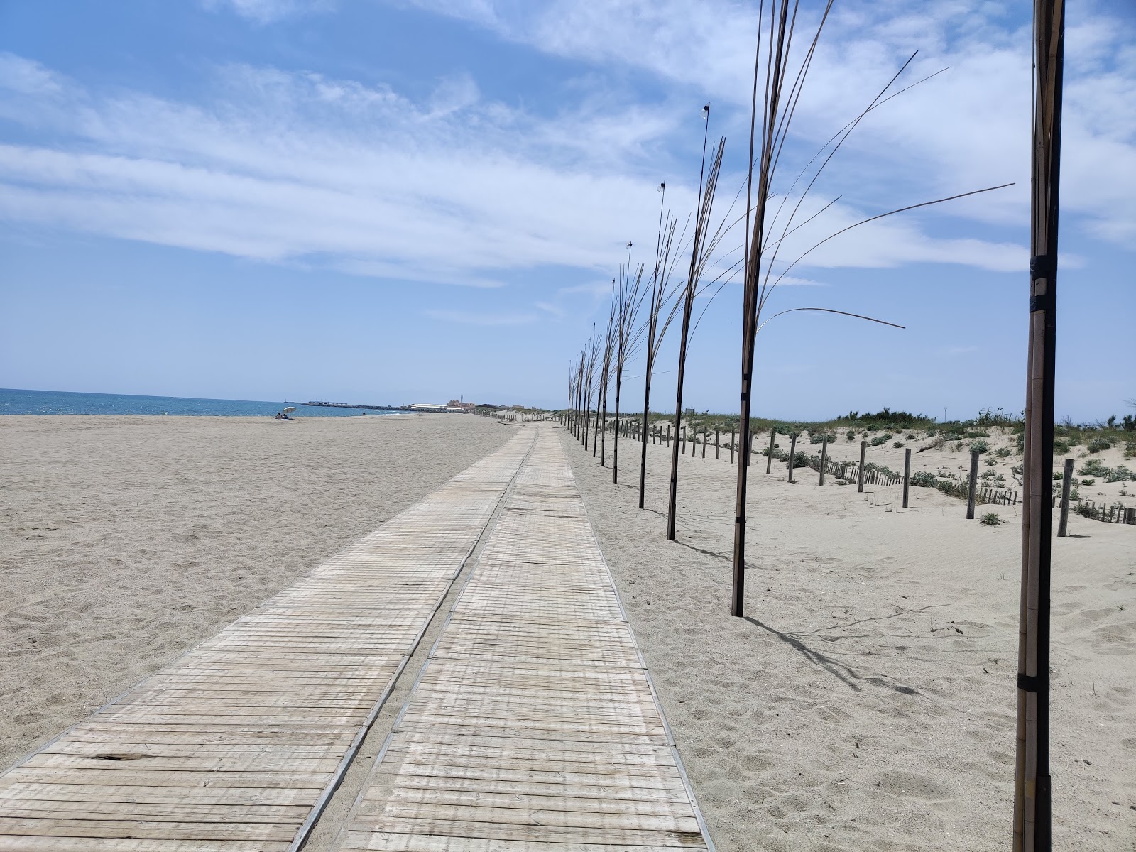Foto de Praia de Leucate - lugar popular entre os apreciadores de relaxamento