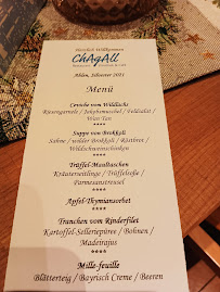 Menu du Chagall | Restaurant, Vinothek & Café à Ahlen