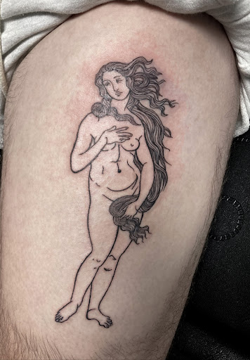 Explore witch tattoos ideas, creative tattoo ideas in Monroe, available at Skin City Tattoo Studio