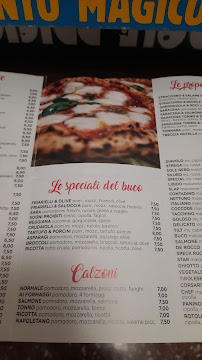 Carte du Pizzeria Il Buco à Bologna