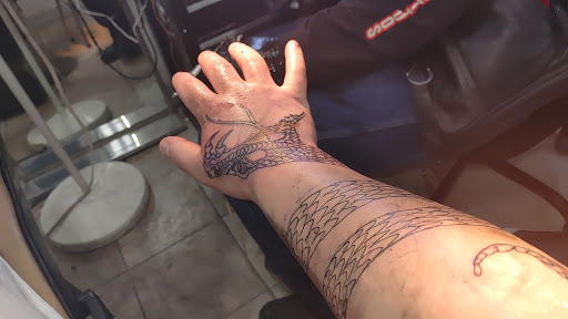 Explore compass tattoo ideas, creative tattoo ideas in Grand Forks, available at Magoos tattoos and body piercing