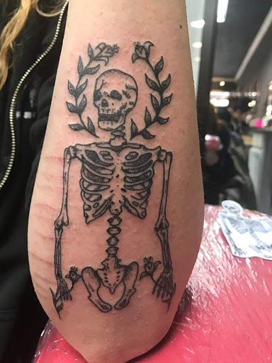 Explore husband and wife matching tattoo ideas, creative tattoo ideas in Kingston, available at 9th Veil Tattoo