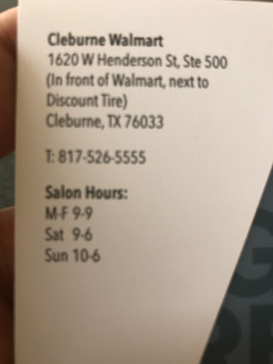 Hair Salon «Great Clips», reviews and photos, 1620 W Henderson St #500, Cleburne, TX 76033, USA